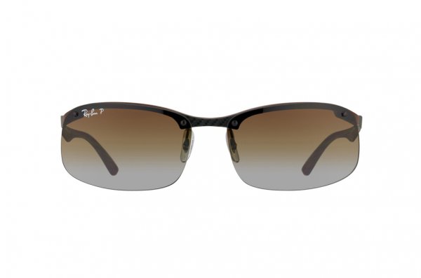   Ray-Ban Carbon Fibre RB8314-128-T5 Brown/Carbon Dark | Poly. Brown Polarized