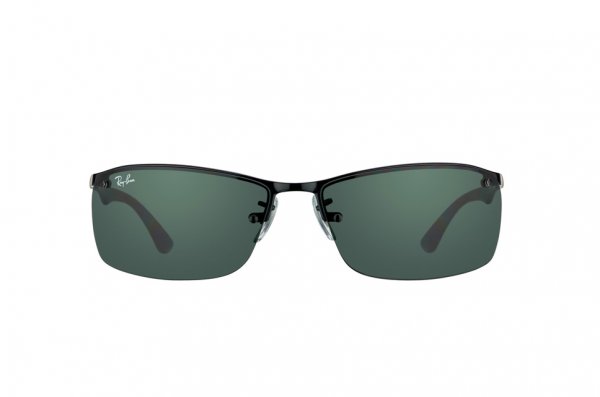   Ray-Ban Carbon Fibre RB8315-002-71 Black | Grey/Green