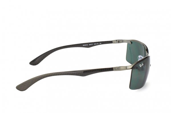   Ray-Ban Carbon Fibre RB8315-004-71 Gunmetal | Poly. Grey/Green