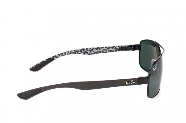   Ray-Ban Carbon Fibre RB8316-002-N5 Carbon Black | Neophan Polar Green P3 Plus