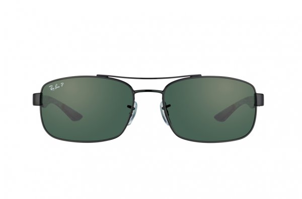   Ray-Ban Carbon Fibre RB8316-002-N5 Carbon Black | Neophan Polar Green P3 Plus