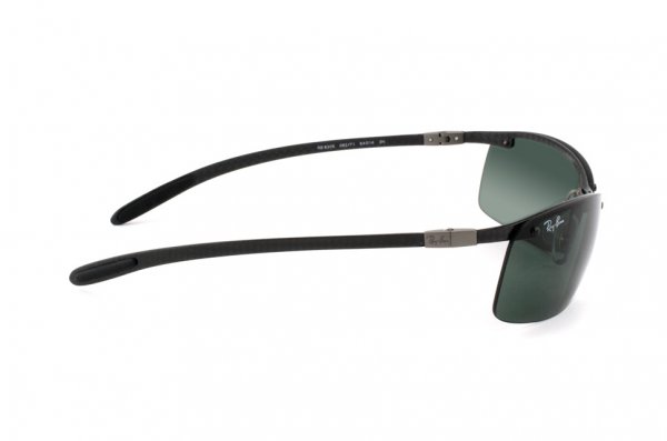   Ray-Ban Carbon Lite RB8305-082-71 Carbon Black | Grey/Green