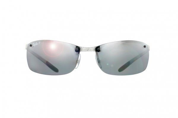  Ray-Ban Carbon Lite RB8305-083-82 Carbon | Poly. Polar Smokey GSM
