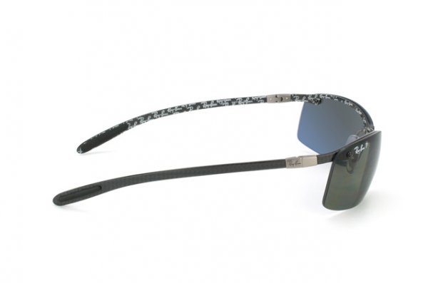  Ray-Ban Carbon Lite RB8305-122-9A Carbon Dark | Grey/Green Polarized