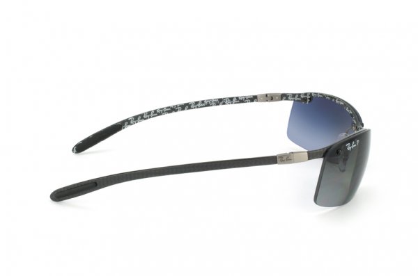  Ray-Ban Carbon Lite RB8305-122-T3 Carbon Dark | Gradient Grey Polarized