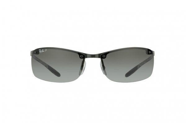   Ray-Ban Carbon Lite RB8305-122-T3 Carbon Dark | Gradient Grey Polarized