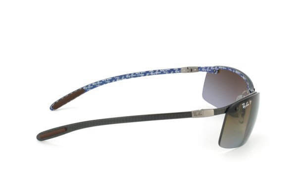   Ray-Ban Carbon Lite RB8305-123-T5 Carbon Dark | Poly. Brown Polarized