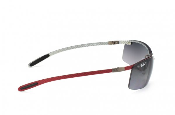   Ray-Ban Carbon Lite RB8305-142-T3 Carbon red| Gradient Grey Polarized