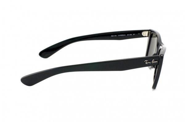   Ray-Ban Caribbean RB4148-601-58 Black | Natural Green Polarized