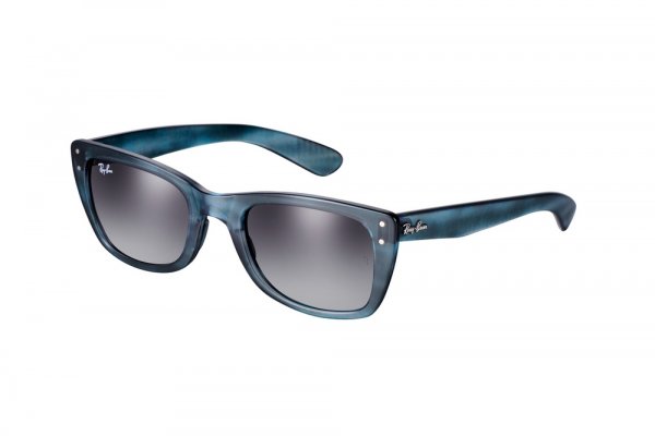   Ray-Ban Caribbean RB4148-793-32 Matte Striped Blue | Gradient Grey