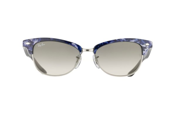   Ray-Ban Cathy Clubmaster RB4132-833-32 Marble Blue Grey Black/Black/Grey Gradient