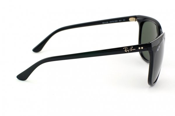   Ray-Ban Cats 1000 RB4126-601 Black | Natural Green (G-15XLT)