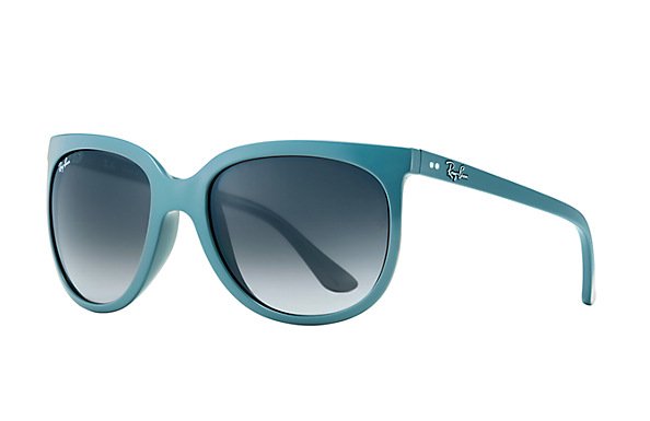   Ray-Ban Cats 1000 RB4126-6139-71 Light Blue | Gradient Grey