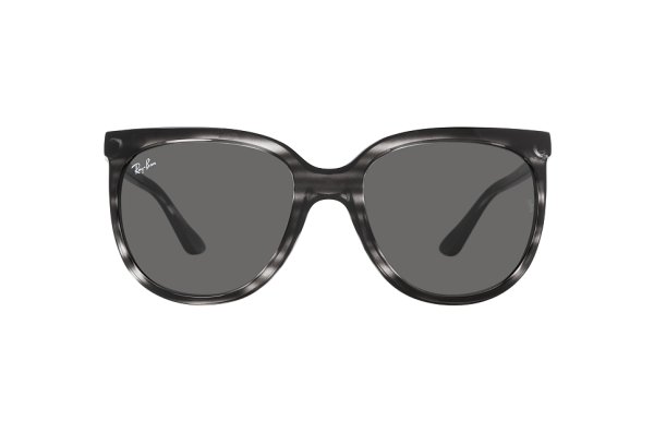   Ray-Ban Cats 1000 RB4126-6430-B1 Stripped Grey | Dark Grey