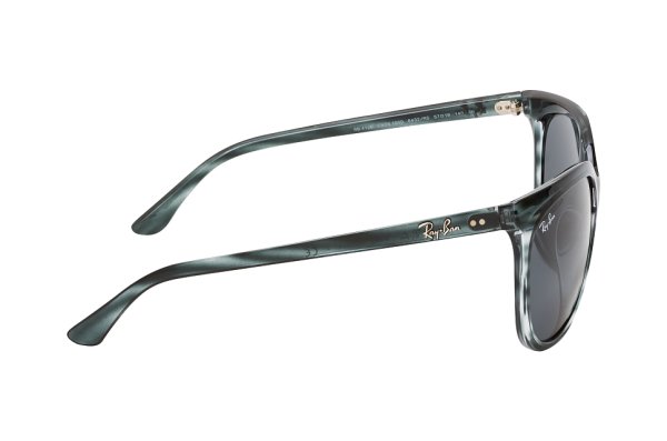   Ray-Ban Cats 1000 RB4126-6432-R5 Dark Stripped Grey | Dark Blue