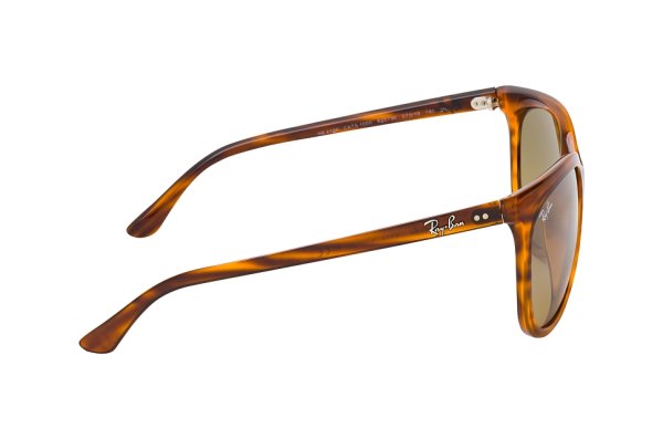   Ray-Ban Cats 1000 RB4126-820-3K Stripped Havana | Faded Brown