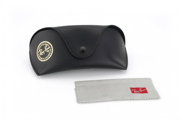   Ray-Ban Cats 5000 RB4125-601 Black/Natural Green (G-15XLT)