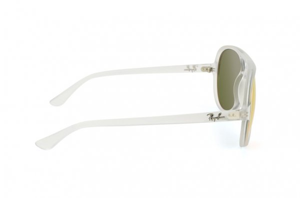 Sunglasses Ray-Ban Cats 5000 RB4125-646-69 Matte Transparent | Brown Mirror