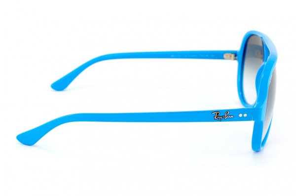 Sunglasses Ray-Ban Cats 5000 RB4125-755-3F Azure/Gradient Light Blue