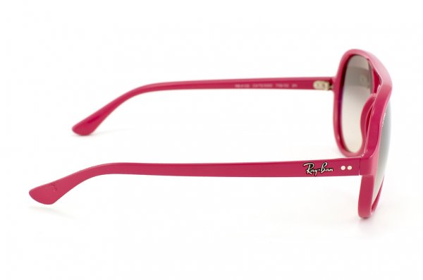 Sunglasses Ray-Ban Cats 5000 RB4125-758-32 Fuchsia | Gradient Grey