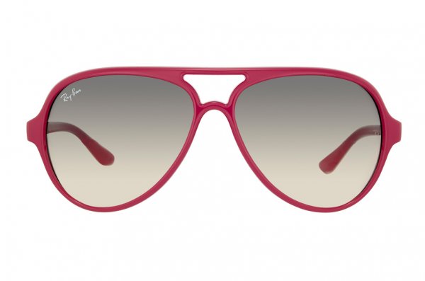 Sunglasses Ray-Ban Cats 5000 RB4125-758-32 Fuchsia | Gradient Grey