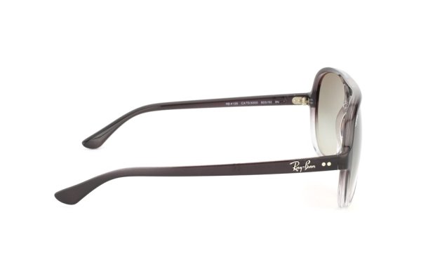 Sunglasses Ray-Ban Cats 5000 RB4125-823-32 Grey Gradient/Transparent | Gradient Grey