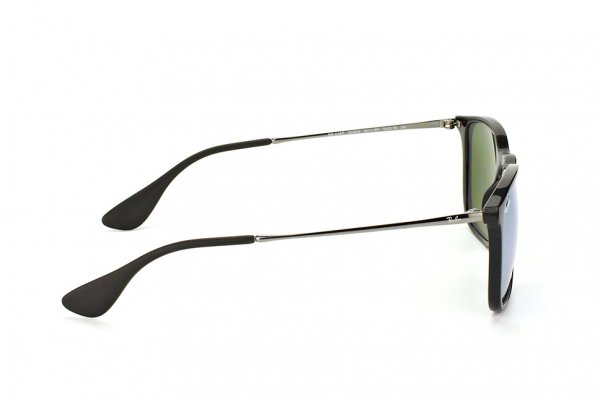   Ray-Ban Chris RB4187-601-30 Black | Crystal Silver Mirror