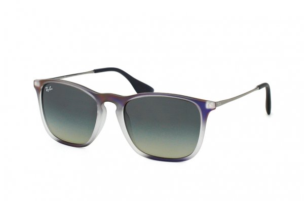   Ray-Ban Chris RB4187-6223-11 Violet Gradient | Faded Grey