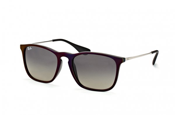   Ray-Ban Chris RB4187-6316-11 Dark Brown | Faded Grey