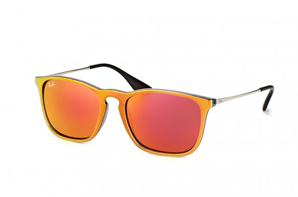   Ray-Ban Chris RB4187-6320-6Q Orange | Orange Mirror