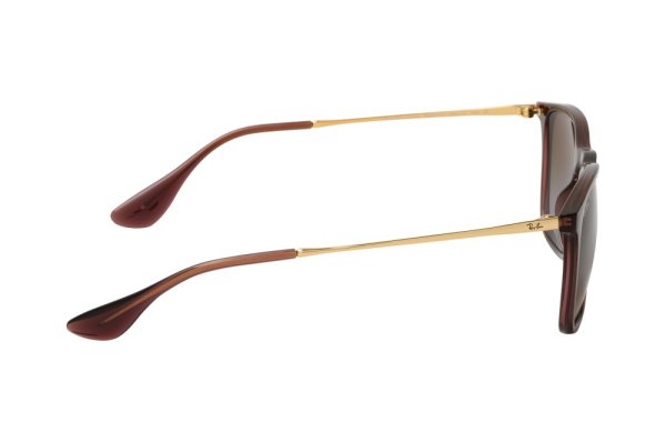   Ray-Ban Chris RB4187-6593-T5 Transparent Red / Arista  | Brown Gradient Polarized