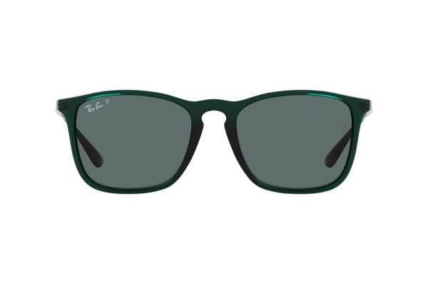   Ray-Ban Chris RB4187-6663-81 Dark Green | Dark Blue Polarized