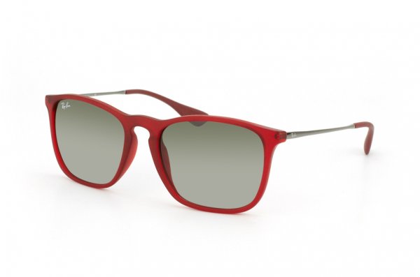   Ray-Ban Chris RB4187-898-11 Transparent Red | Grey