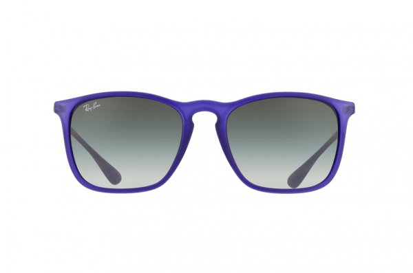   Ray-Ban Chris RB4187-899-8G Violet Transparent | Faded Grey