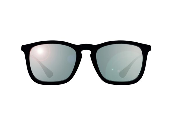   Ray-Ban Chris Velvet RB4187-6075-6G Black Velvet | Grey Mirror Silver Solid Color - Mirror