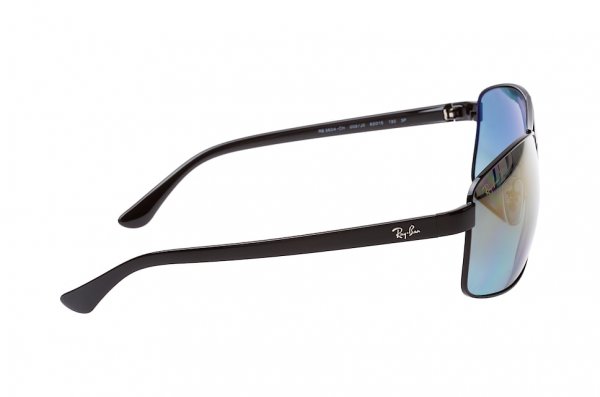   Ray-Ban Chromance RB3604CH-002-J0 Black | Blue Gradient Mirror Polarized