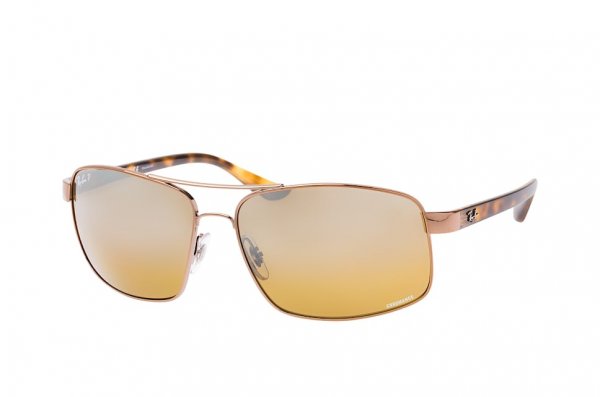   Ray-Ban Chromance RB3604CH-121-A2 Bronze / Havana | Brown Mirror Polarized