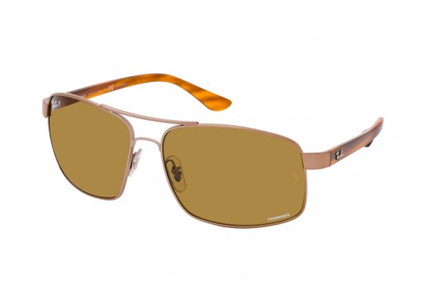   Ray-Ban Chromance RB3604CH-121-BB Bronze / Havana | Light Brown Chromance Polarized