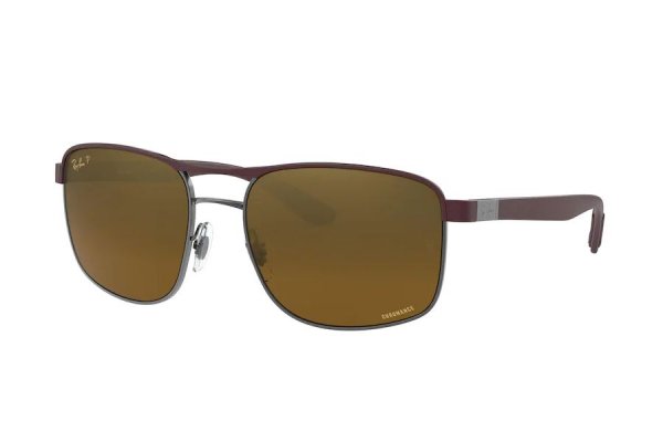   Ray-Ban Chromance RB3660CH-188-A3 Gunmetal / Brown | Brown Chromance Polarized