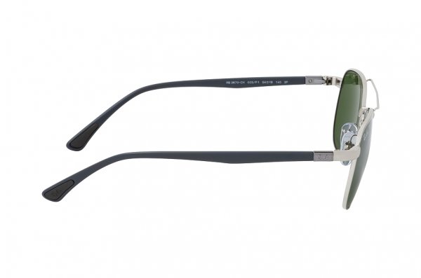   Ray-Ban Chromance RB3670CH-003-P1 Silver | Green Polarized