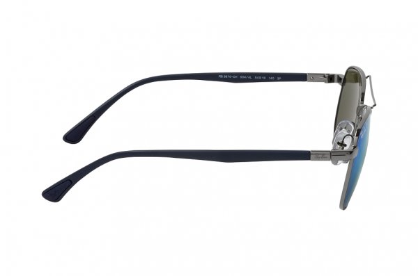   Ray-Ban Chromance RB3670CH-004-4L Gunmetal | Blue Mirror Polarized
