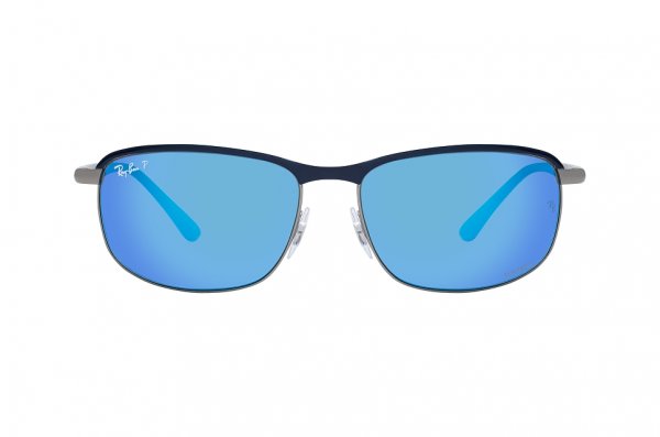   Ray-Ban Chromance RB3671CH-9204-4L Dark Blue | Blue Mirror Polarized