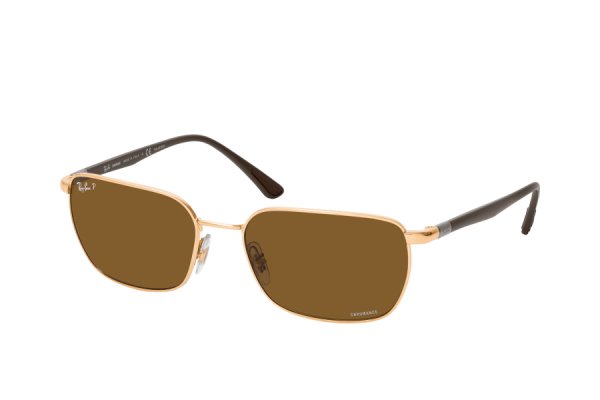   Ray-Ban Chromance RB3684CH-001-AN Arista / Brown | Natural Brown Polarized