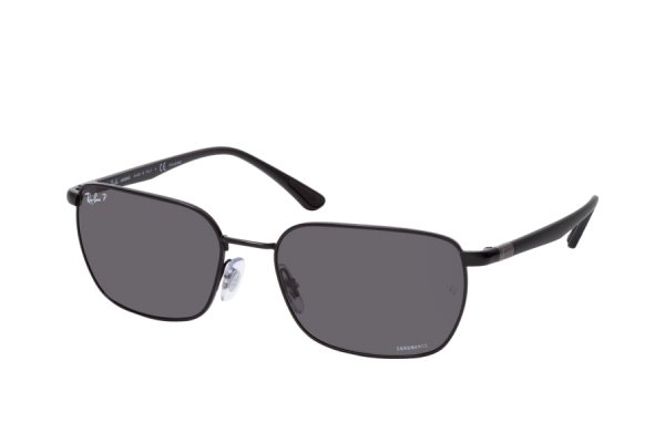   Ray-Ban Chromance RB3684CH-002-K8 Black | Dark Grey Polarized