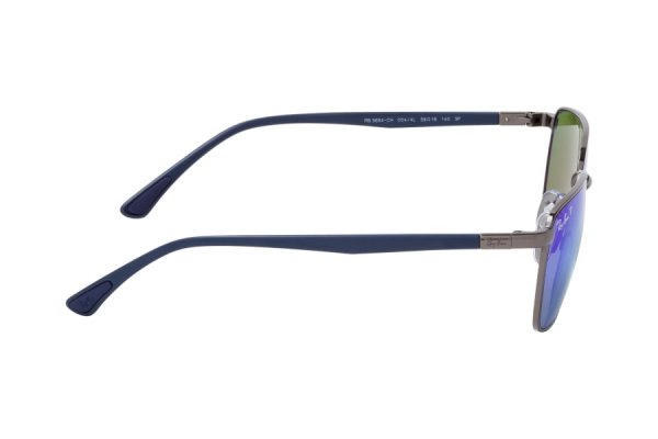   Ray-Ban Chromance RB3684CH-004-4L Gunmetal / Black | Blue Mirror Polarized