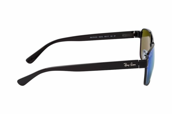   Ray-Ban Chromance RB3751CH-002-4L Black | Blue Mirror Chromance Polarized
