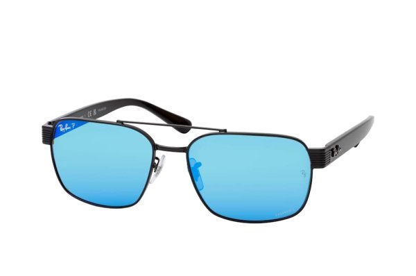   Ray-Ban Chromance RB3751CH-002-4L Black | Blue Mirror Chromance Polarized