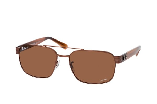   Ray-Ban Chromance RB3751CH-9259-AN Brown | Brown Polarized Chromance
