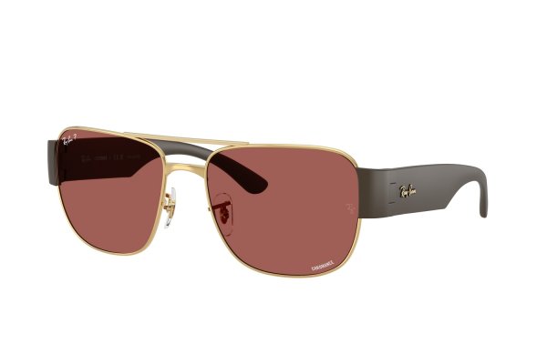   Ray-Ban Chromance RB3756CH-001-AL Arista / Dark Grey | Dark Red Polarized