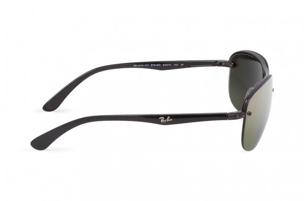   Ray-Ban Chromance RB4275CH-876-6O Black | Green Mirror Chromance Polarized